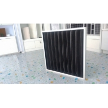 广州艾瑞 活性炭折叠过滤器 工厂异味气体过滤器