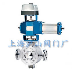 ZSS/HVT气动V型夹套保温球阀-沪山阀门制造