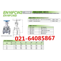 KITZ北泽闸阀_EN16FCWZ闸阀