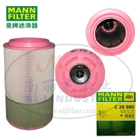 MANN-FILTER(曼牌滤清器)空滤C26980