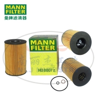 HU8007z机油滤芯MANN-FILTER曼牌滤清器