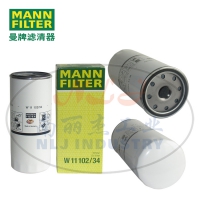 W11102/34机油滤芯MANN-FILTER曼牌滤清器