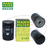 W719/4机油滤芯MANN-FILTER曼牌滤清器